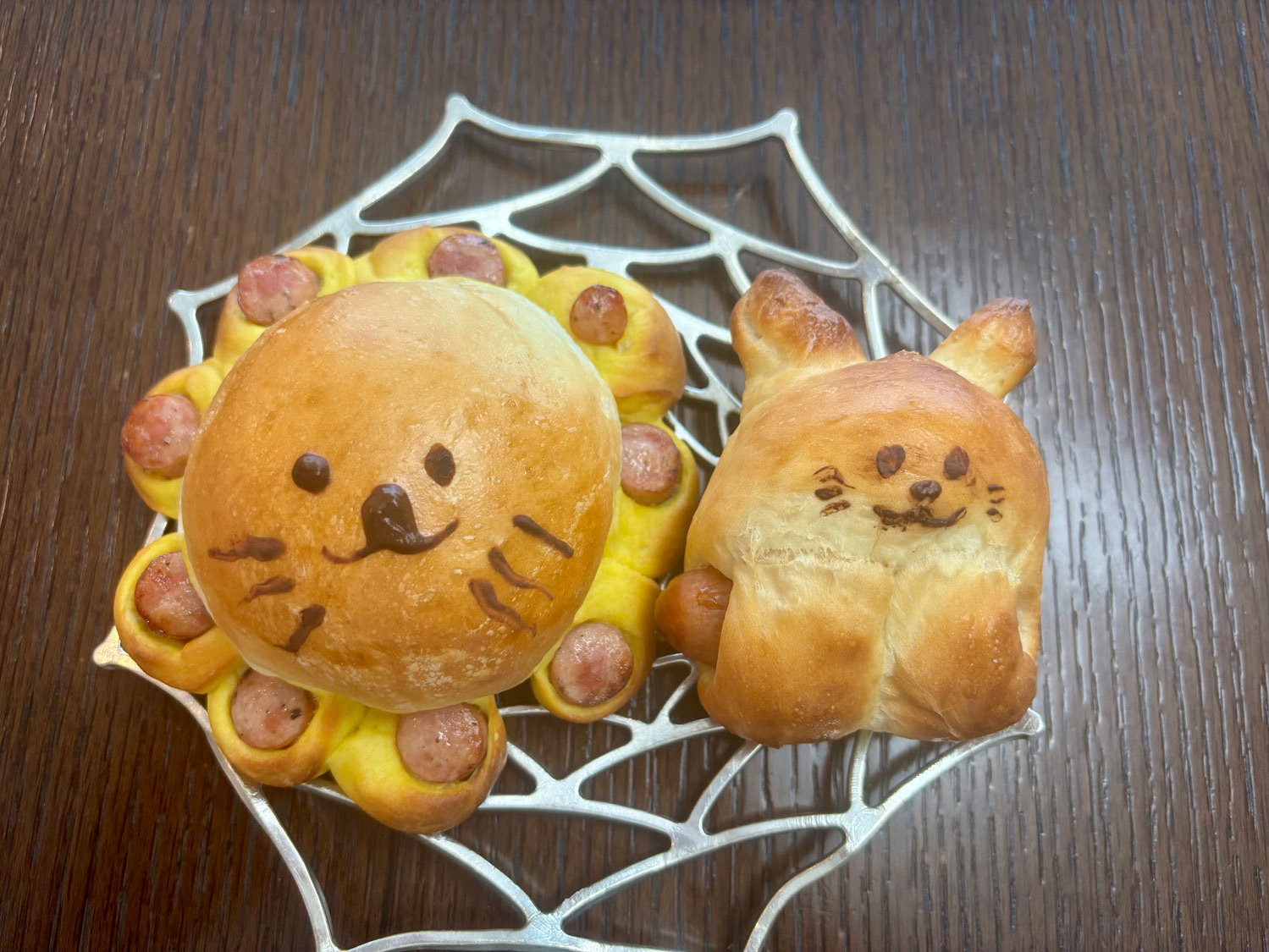 森の動物パン